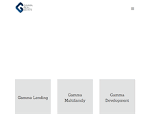 Tablet Screenshot of gammarealestate.com
